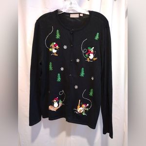 Craft and Barrow Christmas/ winter sweater. Size L.